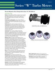 Model 520R Pit Set Installation Instructions - Sensus