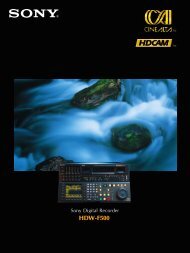 HDW-F500 Brochure - SIM Digital