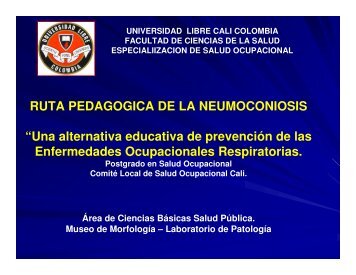 Ruta de la Neumoconiosis - Consejo Colombiano de Seguridad