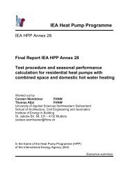 English version - IEA Heat Pump Programme - Annex 28