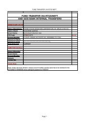 STOA Axis Bank Account Details(New) - Wrldc.com