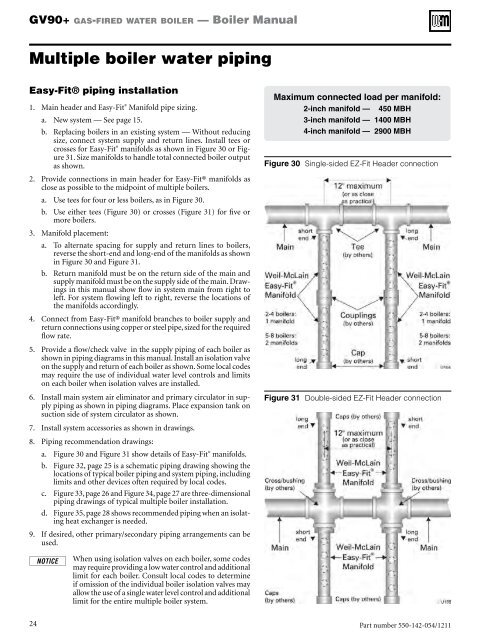 Boiler Manual - Weil-McLain