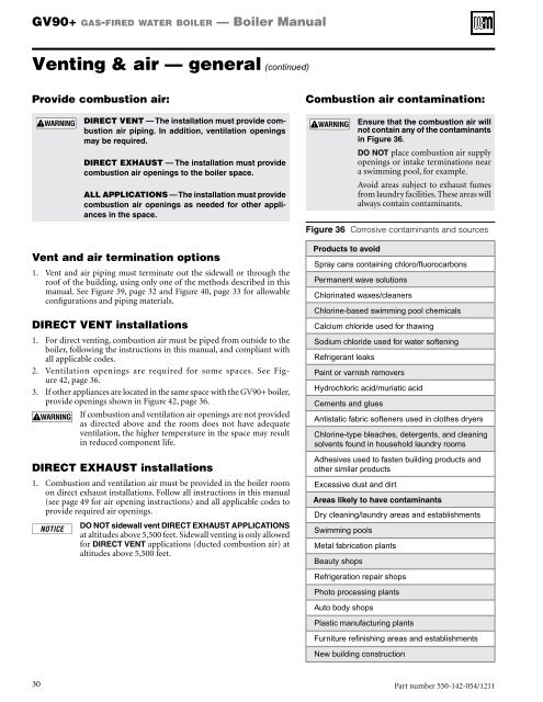 Boiler Manual - Weil-McLain