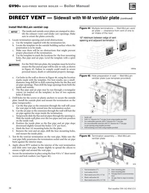 Boiler Manual - Weil-McLain