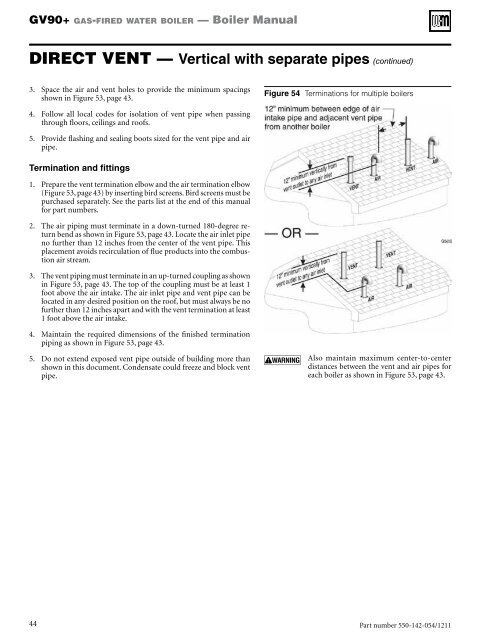 Boiler Manual - Weil-McLain