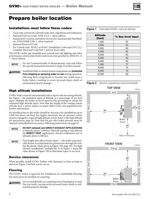 Boiler Manual - Weil-McLain