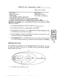 CMPUT 474 — Final Exam (40%) E. Elma H a to