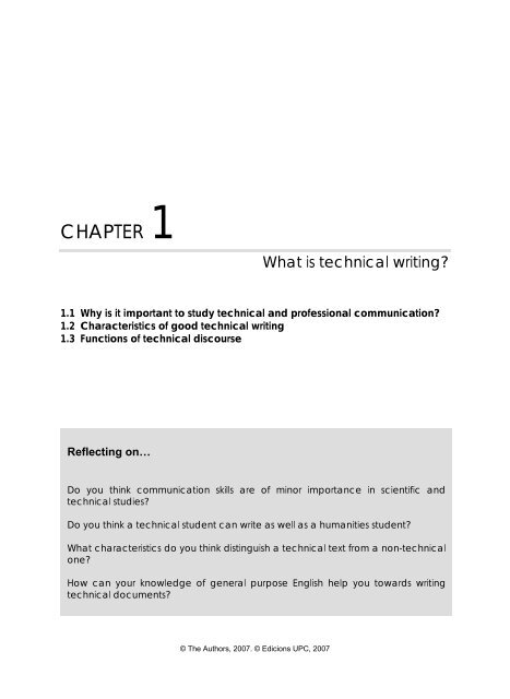 Technical Writing - e-BUC