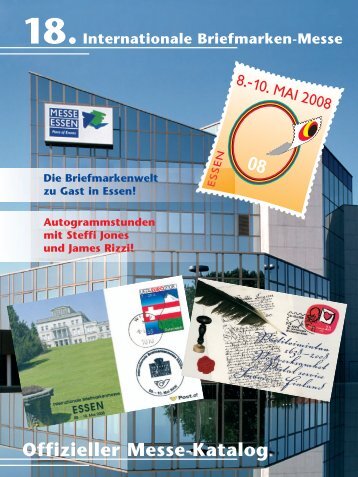 Offizieller Messe-Katalog - (Briefmarken) Messe Essen