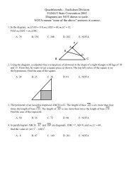 Quadrilaterals â Euclidean Division - Mu Alpha Theta