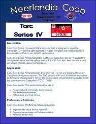 Description Sonic Torc Series IV powershift ... - Neerlandia Co-op