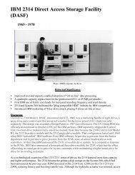 IBM 2314 Direct Access Storage Facility - Computer History Museum