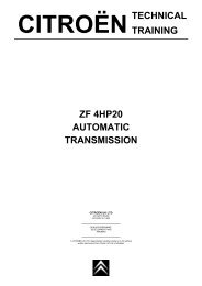 technical training zf 4hp20 automatic transmission - Citroen C5 club