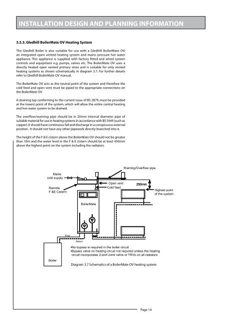 Gledhill High Efficiency Condensing Boiler - Gledhill Spare Parts