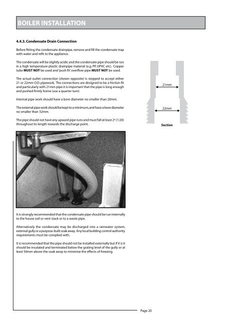 Gledhill High Efficiency Condensing Boiler - Gledhill Spare Parts