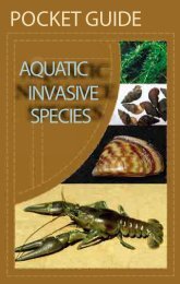 Aquatic Invasive Species Pocket Guide - School of Natural Resources