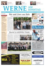 Zeitung Fur Werne Stockum Horst Werne Am Sonntag