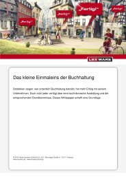 Das kleine Einmaleins der Buchhaltung