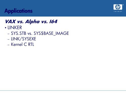 OpenVMS Hints & Kinks