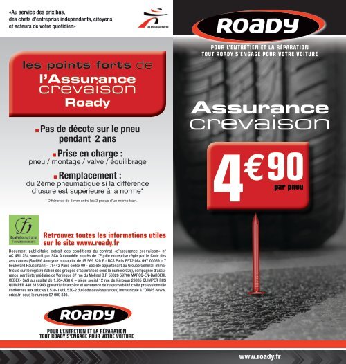 TÃ©lÃ©charger le flyer - Roady