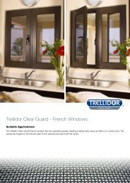 Trellidor Clear Guard - French Windows