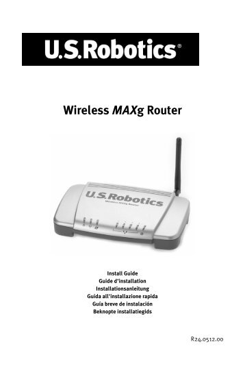 Wireless MAXg Router - U.S. Robotics