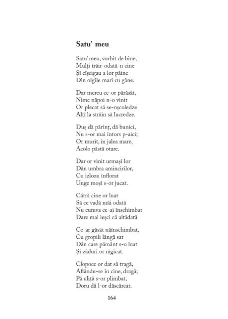 Poezie in grai banatean, vol. 2 - Brancusi