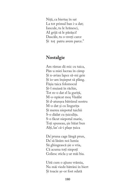 Poezie in grai banatean, vol. 2 - Brancusi