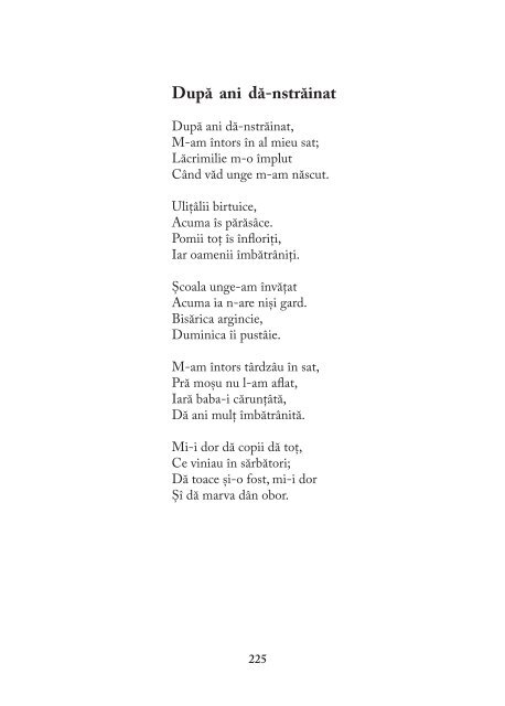 Poezie in grai banatean, vol. 2 - Brancusi