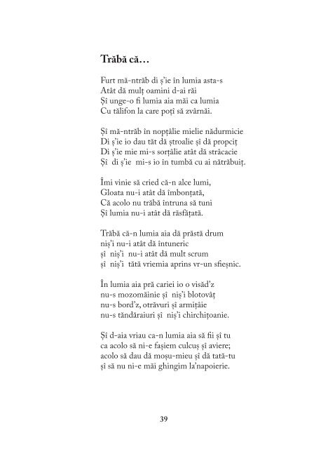 Poezie in grai banatean, vol. 2 - Brancusi