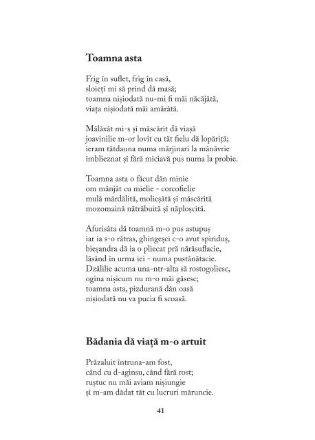 Poezie in grai banatean, vol. 2 - Brancusi