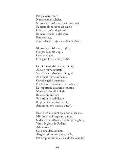 Poezie in grai banatean, vol. 2 - Brancusi