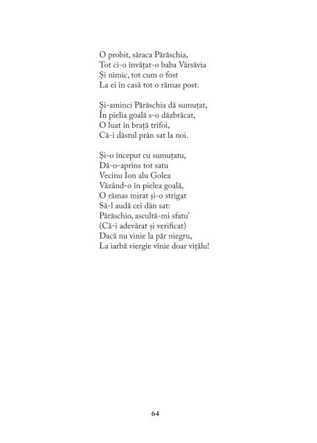 Poezie in grai banatean, vol. 2 - Brancusi