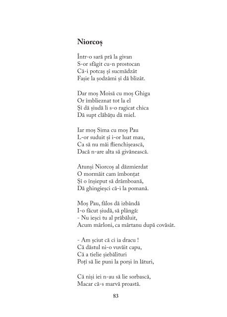 Poezie in grai banatean, vol. 2 - Brancusi