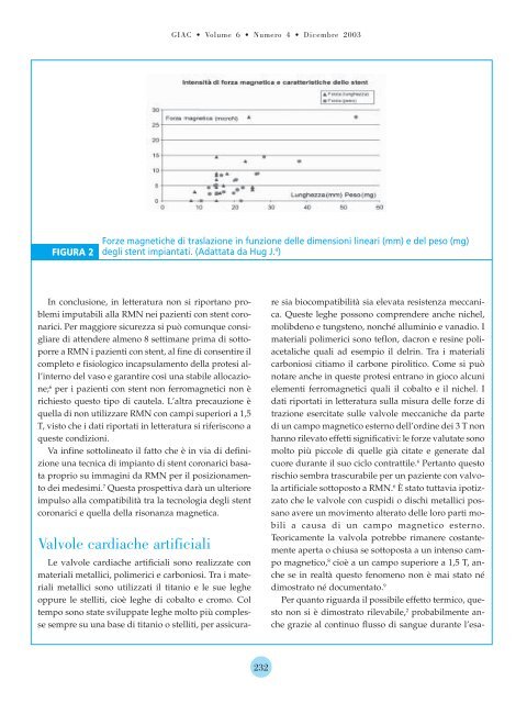 La Risonanza Magnetica Nucleare nei pazienti con protesi ...