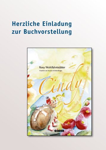 Herzliche Einladung zur Buchvorstellung