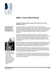 Office Tenant Needs Study - Center for the Built Environment ...