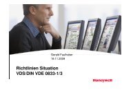 Richtlinien Situation VDS/DIN VDE 0833-1/3