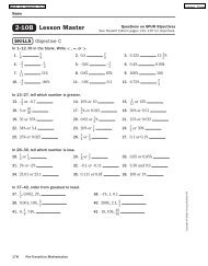 2-10B Lesson Master