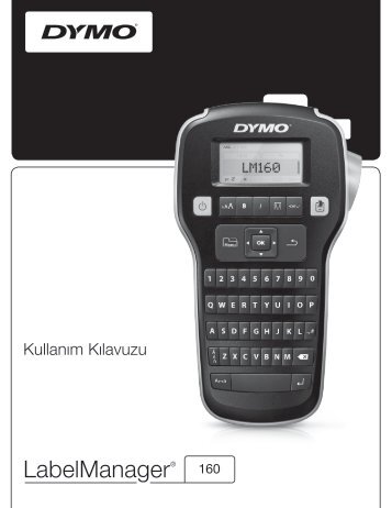 LabelManager 160 User Guide - DYMO