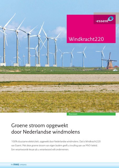 Leaflet Windkracht220 - Essent