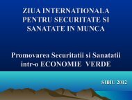 ZIUA INTERNATIONALA PENTRU SECURITATE SI ... - ITM Sibiu
