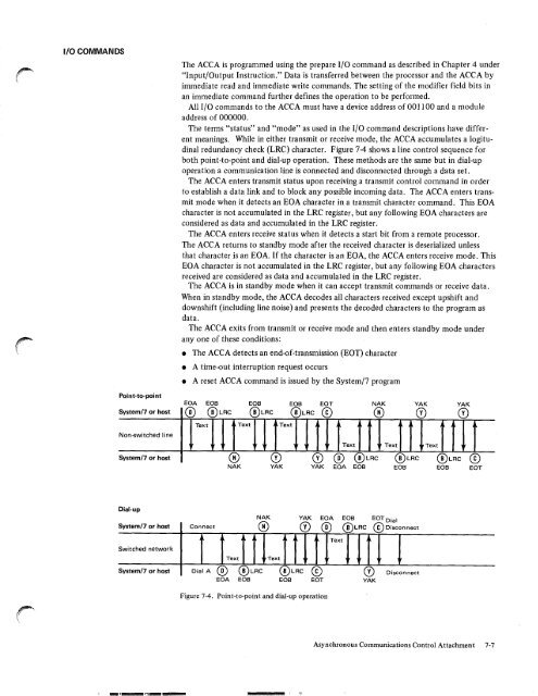 IBM System/7 Functional Characteristics - All about the IBM 1130 ...