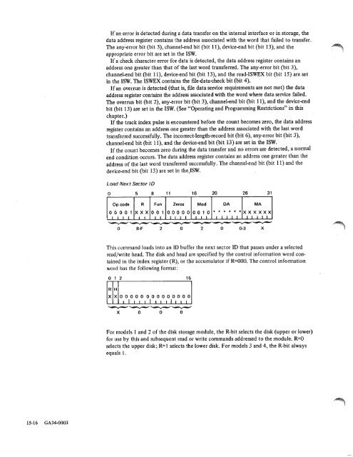 IBM System/7 Functional Characteristics - All about the IBM 1130 ...