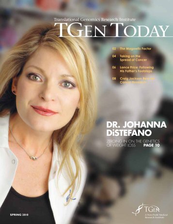 DR. JOHANNA DiSTEFANO - Translational Genomics Research ...