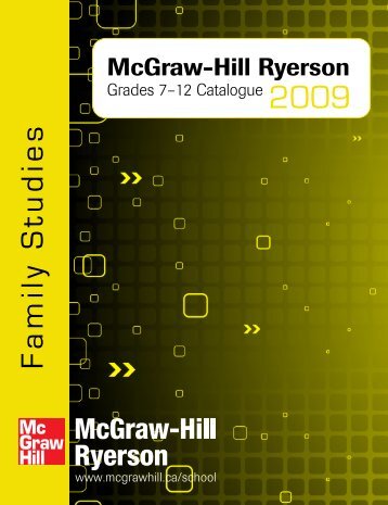 Family Studies - McGraw-Hill Ryerson