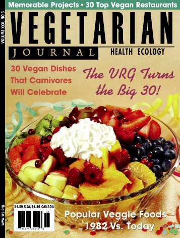 2012 Issue #3 - PDF - The Vegetarian Resource Group