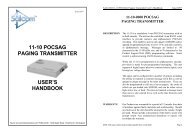 DOWNLOAD 11-10 Pocsag Paging Transmitter Product ... - Salcom