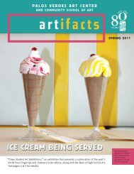 Ice cReaM beING SeRved - Palos Verdes Art Center