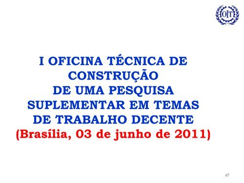 trabalho decente - Renast Online